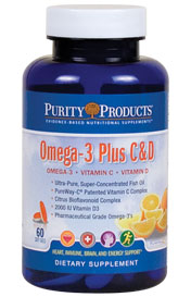 Omega-3 Plus C & D
